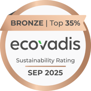 Médaille Bronze EcoVadis – Top 35 %